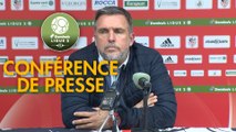 Conférence de presse AC Ajaccio - Le Mans FC (2-0) : Olivier PANTALONI (ACA) - Richard DEZIRE (LEMANS) - 2019/2020