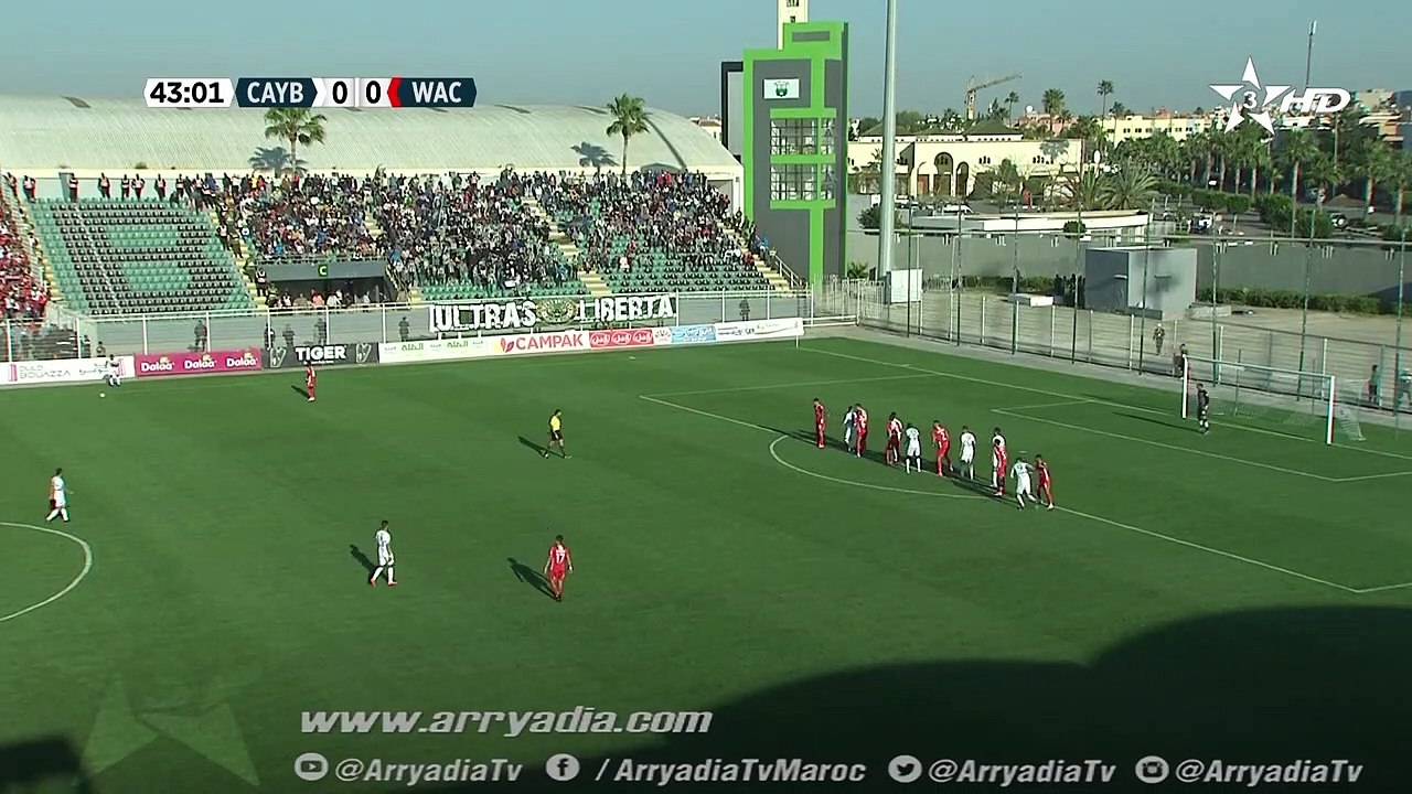 يوسفية برشيد 1-0 الوداد الرياضي هدف أمين أبو الفتح في الدقيقة 44.  #البطولة_الإحترافية-الجولة17-