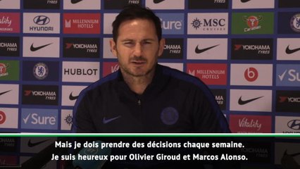 27e j. - Lampard : "Avec Giroud, vous êtes certain d'avoir de la qualité"