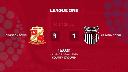 Resumen partido entre Swindon Town y Grimsby Town Jornada 35 League Two