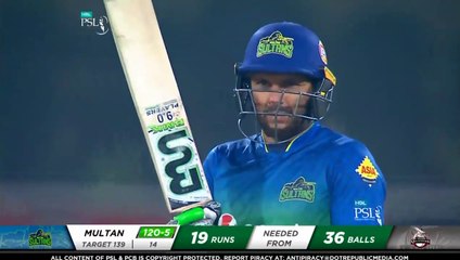 Shahid Afridi Winning Knock - Lahore Qalandars vs Multan Sultans - Match 3 - HBL PSL 5 - 2020