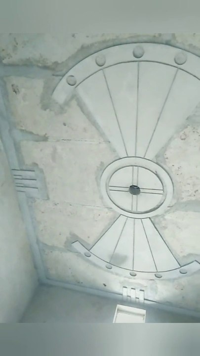 Minus plus cement ceiling design | How to make cement design