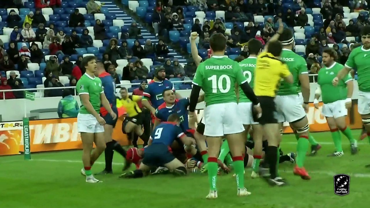 HIGHLIGHTS - RUSSIA / PORTUGAL - RUGBY EUROPE CHAMPIONSHIP 2020 - KALININGRAD