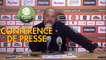 Conférence de presse RC Lens - SM Caen (1-4) : Philippe  MONTANIER (RCL) - Pascal DUPRAZ (SMC) - 2019/2020