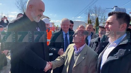 KRYEMINISTRI RAMA INAGURON RRUGET NE ELBASAN - News, Lajme - Kanali 7
