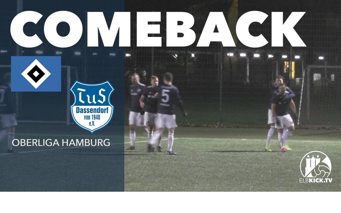 Dassendorf mit meisterlichem Comeback | Hamburger SV III – TuS Dassendorf (Oberliga Hamburg)