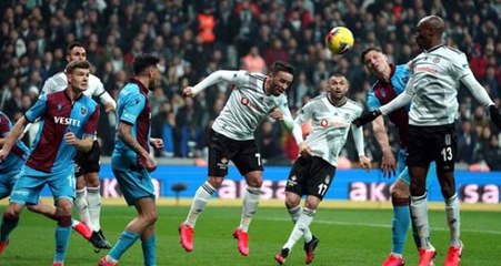 Beşiktaş, Trabzonspor ile 2-2 berabere kaldı