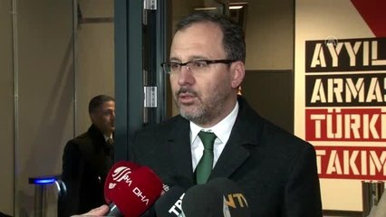 Trabzonspor maçının ardından - Gençlik ve Spor Bakanı Kasapoğlu