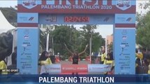 Jauhari Johan Juara Palembang Triatlon 2020