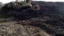 Caterpillar D9N Dozer In The Mud