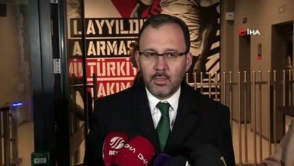 Bakan Kasapoğlu: “Çok keyifli bir maç oldu”