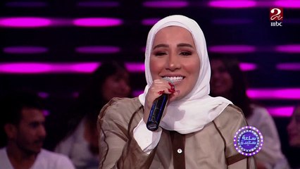 نداء شرارة تغني "بتناديني تاني ليه".. الجريني: حلوة جدا على صوتك