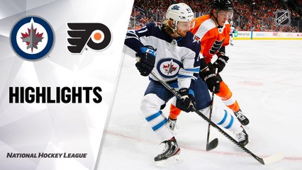 NHL Highlights | Jets @ Flyers 2/22/20