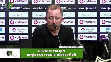 Sergen Yalçın: "Vuruş öğreteilecek bir şey değil"
