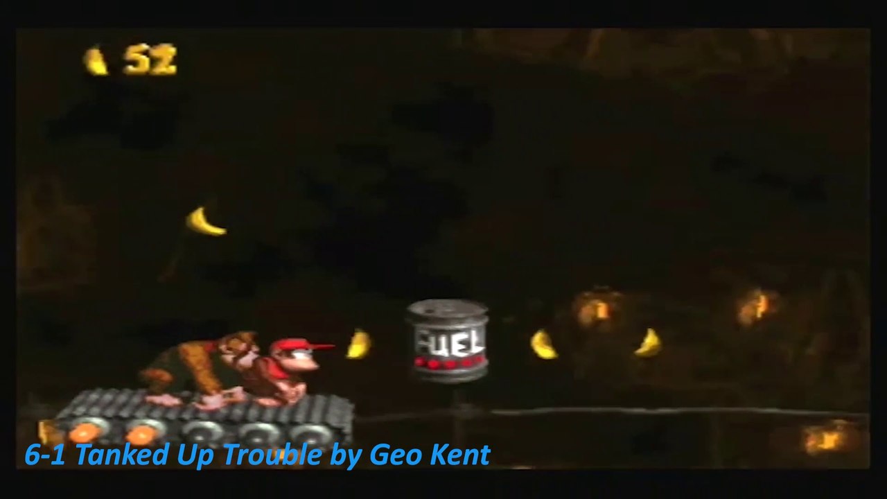 Donkey Kong Country 6-1 Tanked Up Trouble