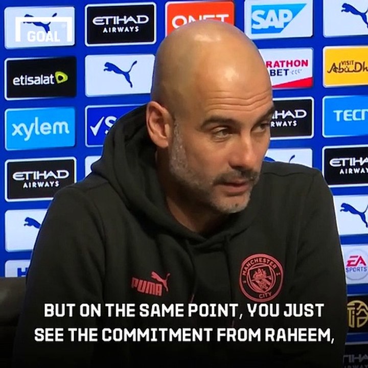 Pep discusses controversial Sterling interview