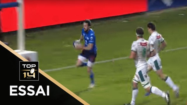 TOP 14 - Essai Martin LAVEAU (CO) - Castres - Pau - J16 - Saison 2019/2020