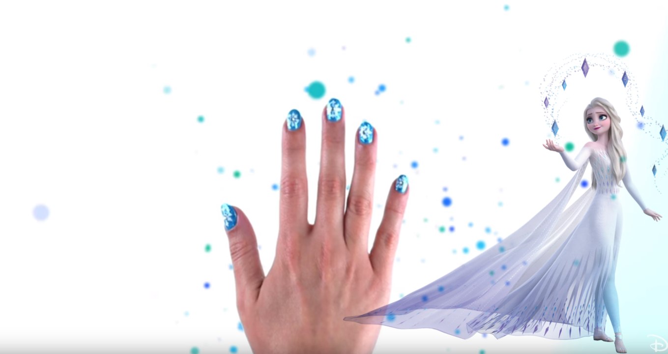 La Reine des Neiges - Tuto vernis à ongles d'Elsa!