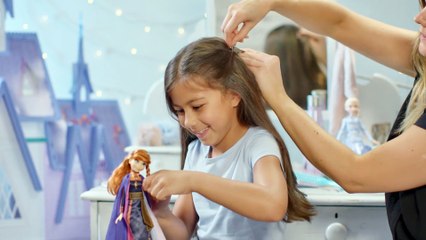 Frozen 2 movie - Hair Tutorial - Anna Hair Plait