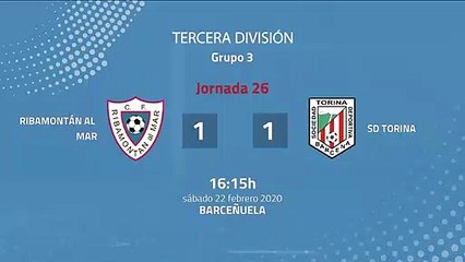 Resumen partido entre Ribamontán al Mar y SD Torina Jornada 26 Tercera División