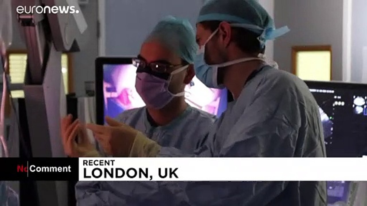 Geigen während der Gehirn-OP