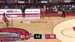 Brandon Sampson with one of the day's best dunks