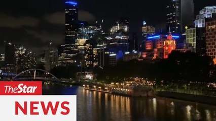 Melbourne landmarks light up in red in solidarity with China