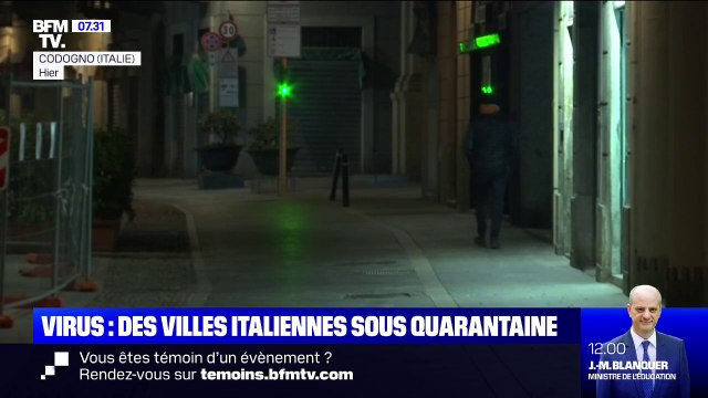 Coronavirus en Italie: plusieurs villes en quarantaine, toutes les rues sont vides