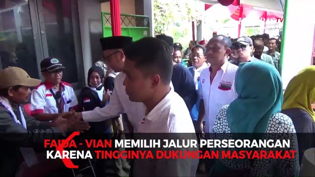 Bacabup Jember Petahana Deklarasi Calon Perseorangan