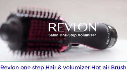 Revlon One-Step Hair Dryer & Volumizer Hot Air Brush, Black
