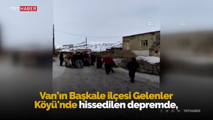 İran 5,9 ile sallandı, Van'da kerpiç evler yıkıldı