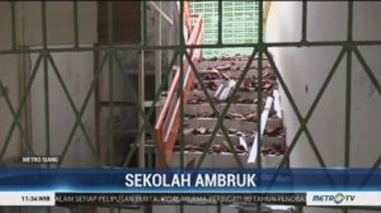 Atap Bangunan SMKN 24 Jakarta Ambruk, Kegiatan Belajar Normal