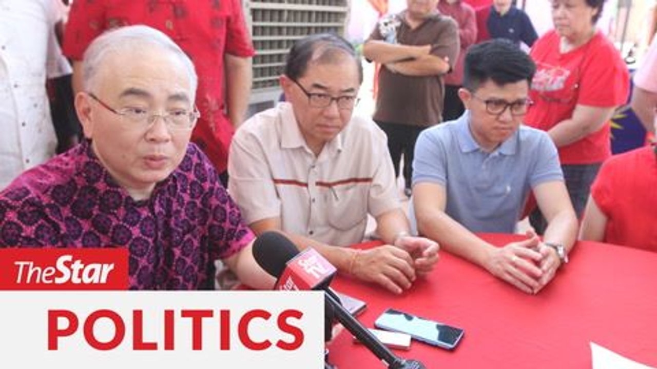 Dr Wee: It's not my business to comment on alleged division in Pakatan
