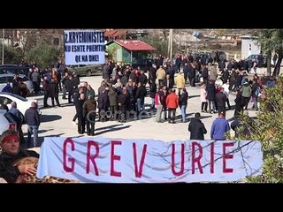 Marshim për pagat, naftëtarëve të Ballshit u bashkohen minatorët e Bulqizës