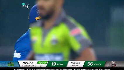 Shahid Afridi Winning Knock - Lahore Qalandars vs Multan Sultans - Match 3 - HBL PSL 5 - 2020