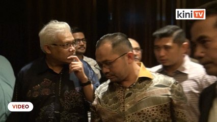 Hamzah Bersatu sertai penyokong Azmin di PJ, kem Azmin bakal tinggalkan PKR?