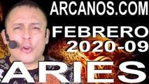 ARIES FEBRERO 2020 ARCANOS.COM - Horóscopo 23 al 29 de febrero de 2020 - Semana 09
