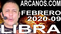 LIBRA FEBRERO 2020 ARCANOS.COM - Horóscopo 23 al 29 de febrero de 2020 - Semana 09