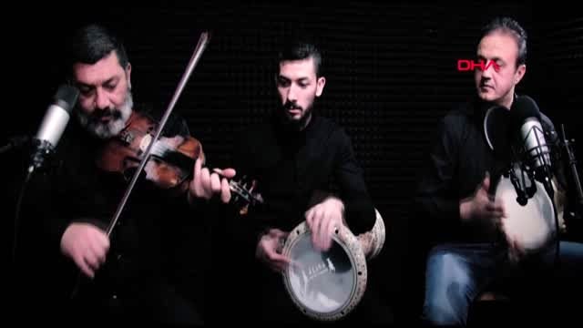 Bekir dede stüdyoda şarkı söyledi, klipte oynadı