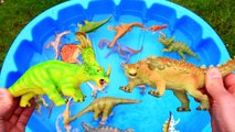 Dinosaurs for kids, Dinosaurs Baby and Mom, Jurassic World Dinosaur Toys Kids Video