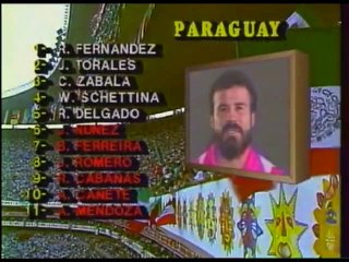 MEXIQUE  -  PARAGUAY    -  1986  -