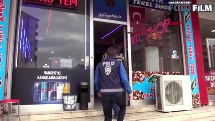 178 polisle sahte içki operasyonu: 9 gözaltı