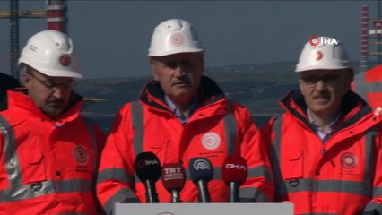 Ulaştırma ve Altyapı Bakanı Turhan:'2022 Mart ayında 15 Mart Çanakkale köprüsünü trafiğe açmayı planlıyoruz'