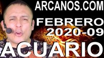 ACUARIO FEBRERO 2020 ARCANOS.COM - Horóscopo 23 al 29 de febrero de 2020 - Semana 09