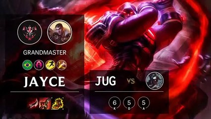 Jayce Jungle vs Kayn - BR Grandmaster Patch 10.4