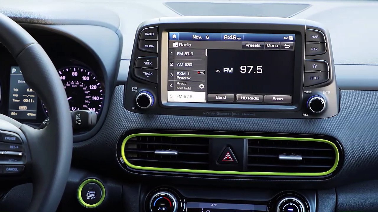 MXTM -  Giới thiệu xe | Nội thất và Tiện nghi Hyundai Kona 2020 tại Mỹ