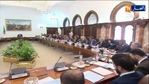 رئيس الجمهورية عبد المجيد تبون يترأس إجتماع مجلس الوزراء