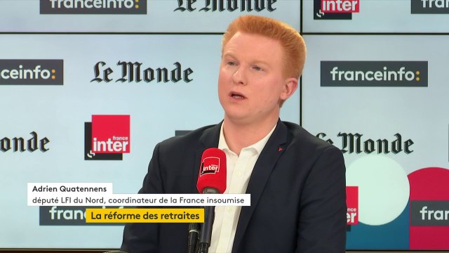 Adrien Quatennens : Pendant que la discussion dure, nous intervenons sur le fond et nous soulevons des lièvres