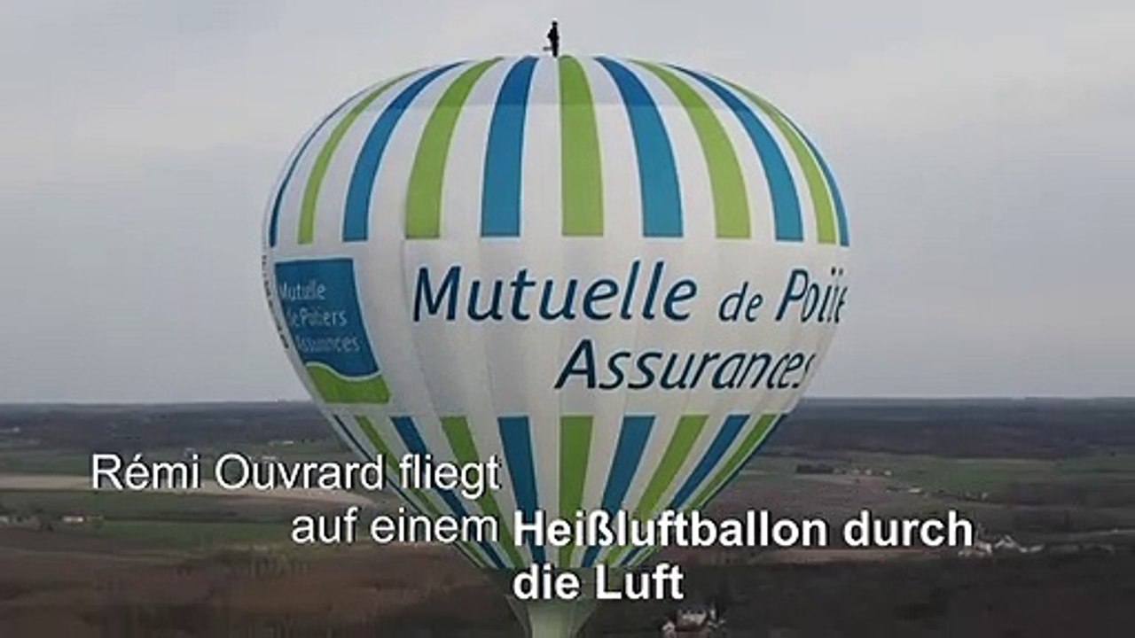 Spektakulärer Weltrekord auf dem Heißluftballon