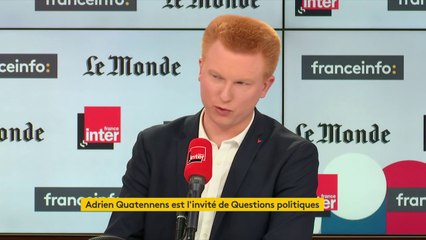 Adrien Quatennens : "Il y a un travail de fourmi à  faire, qui consiste à dire aux gens : même si on applique le programme du Rassemblement national à votre propre situation, le coup de pied aux fesses c’est à vous que vous allez le mettre"